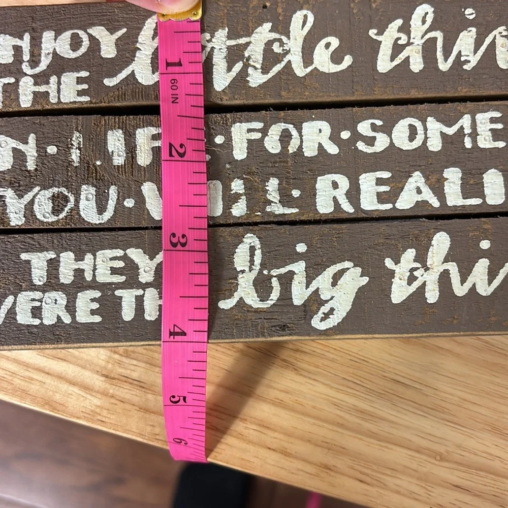 Bundle of 4 inspirational  home decor plaques / wall decor modern home quotes